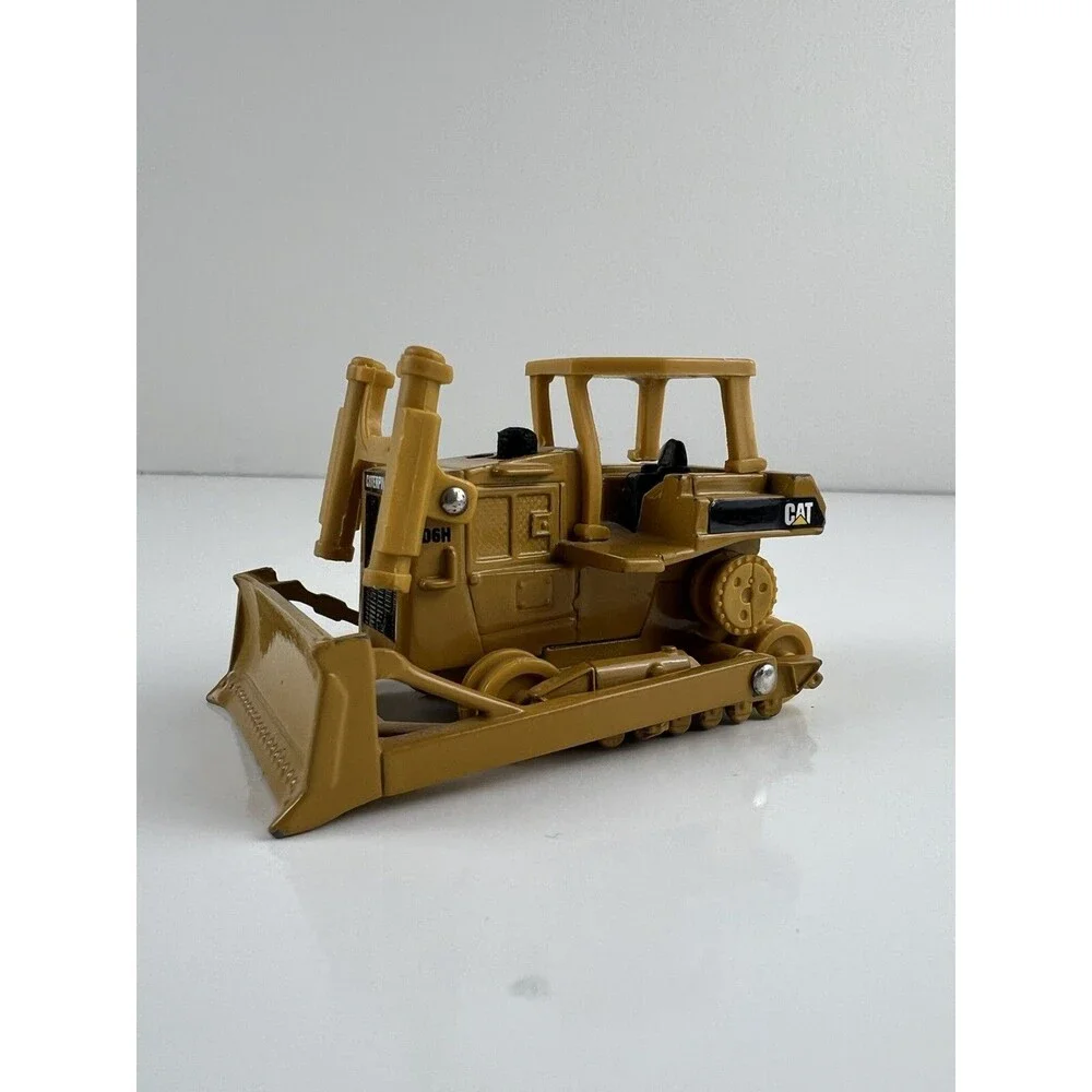Diecast Toy Car Bulldozer Caterpillar - Norscot Group Cake Topper MISSING PARTS